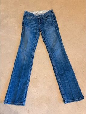 Ariat Women's Dark Blue Wide Leg Jeans